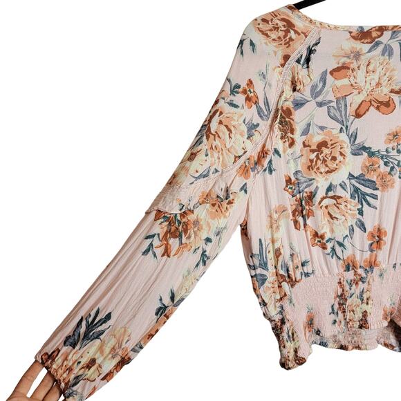 Floral Peasant Top - Picture 5 of 10